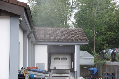 Weinstadt-Endersbach: Brand im Pausenraum bei Benz Getraenke