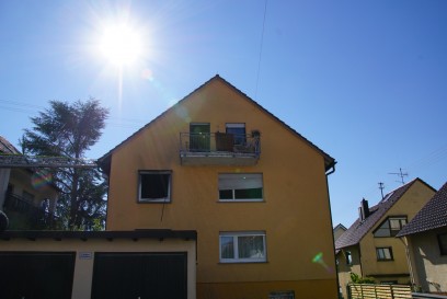 Filderstadt: Nachloescharbeiten auf Dachstuhl