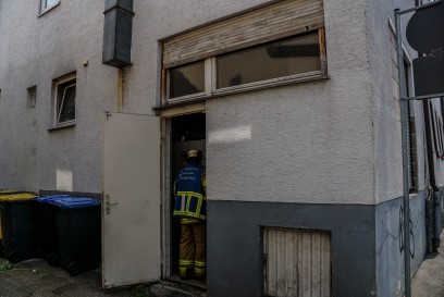 Esslingen: Heisses Oel in Gaststaette faengt Feuer – 1 Verletzter