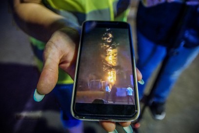 Sindelfingen: Brand eines Kamin und der Hausfassade 