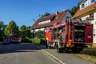 Leinfelden-Echterdingen: Kuechenvollbrand in Mehrfamilienhaus