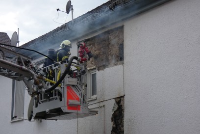 Reutlingen: Brand in Gebaeude