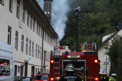 Calw: Wohnungsvollbrand im Walkmuehleweg - Fordert 3 Verletzte