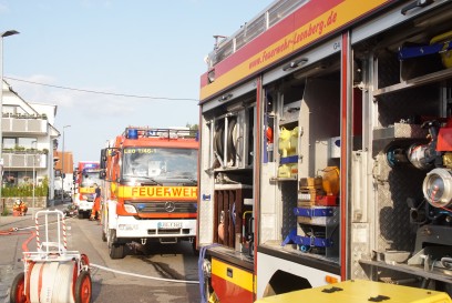Leonberg_Hoefingen: Brand in Dachgeschosswohnung