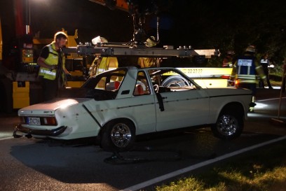 Nuertingen: Frontalzusammenstoss mit mehreren verletzten auf der B297