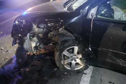 Hattenhofen: Toedlicher Verkehrsunfall bei einem Frontalzusammenstoss starb ein Mann, zwei Frauen wurden verletzt