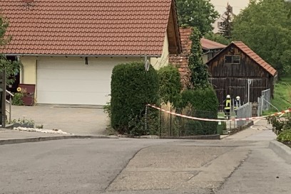 Ludwigsburg Poppenweiler: Grosseinsatz der Feuerwehr nach Chlorgasaustritt