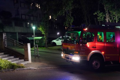 Reichenbach a.d. Fils: Essen auf dem Herd loest Feuerwehreinsatz aus