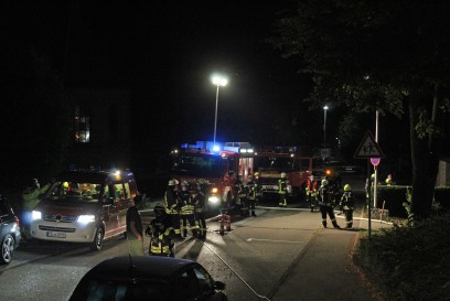 Nagold: Brand in ehemaligem Nagolder Bezirkskrankenhaus.
