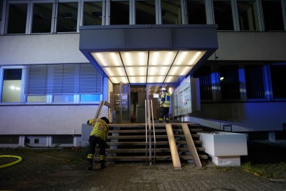 Fellbach: Brand einer Spuelmaschine in einem Buerogebaeude