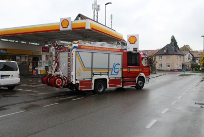 Echterdingen: Brand im Lagerraum einer Tankstelle