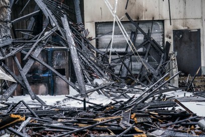 TAGBILDER! Wendlingen: Lebensmitteldiscounter in Vollbrand