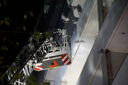 Sindelfingen: Kuechenbrand im Hochhaus 