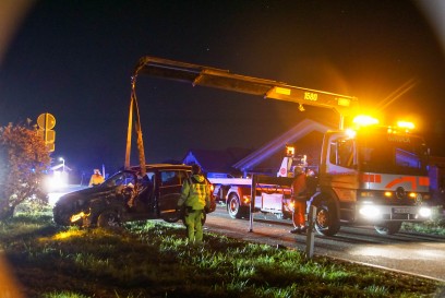 Loechgau: Schwerer Verkehrsunfall mit mehreren Beteiligten Fahrzeugen