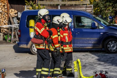 Schwaikheim: Gasflasche explodiert in Gebaeude - 1 Verletzter
