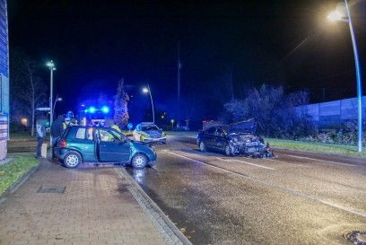 Tamm: Verkehrsunfall mit 2 beteiligten Fahrzeugen