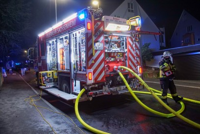 Sachsenheim: Dachstuhlbrand in Mehrfamilienhaus