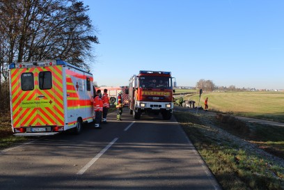 Remmigsheim: Unfall auf der K6921 fordert drei Schwer Verletzt 