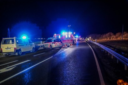 Rottenburg: Mehrere schwer verletzte nach Unfall - Rettungshubschrauber im Einsatz