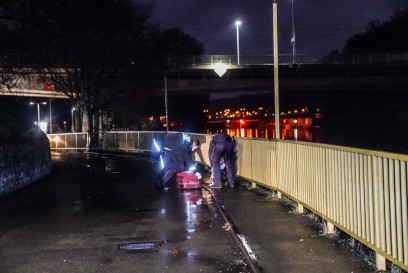 Esslingen: Mann aus Neckar gerettet