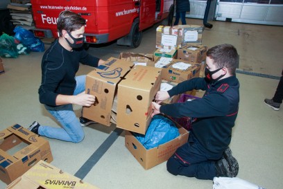 Gaeufelden: Die Feuerwehr spendet ein Feuerwehrfahrzeug fuer das Erbebengebiet in Kroatien