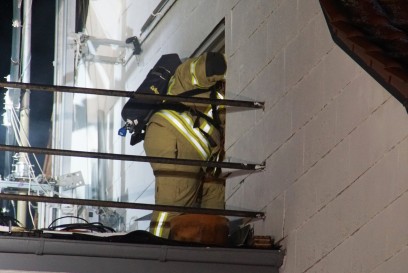 Muehlacker: Kaminbrand fuer zu einem langen Feuerwehreinsatz