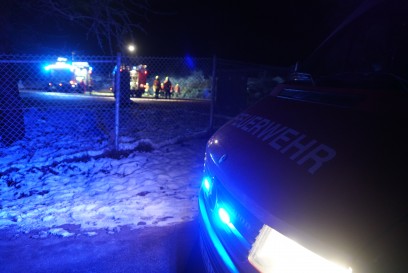 Hattenhofen: Brand auf Gruenplatz loest Feuerwehreinsatz aus