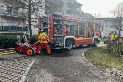 Leonberg: Trockner faengt Feuer