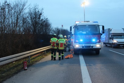 Pleidelsheim: Schwerer Verkehrsunfall auf der A81 zwischen Mundelsheim und Pleidelsheim