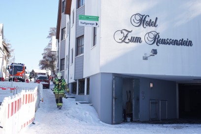 Boeblingen: Waeschetrockner im Hotel faengt Feuer 