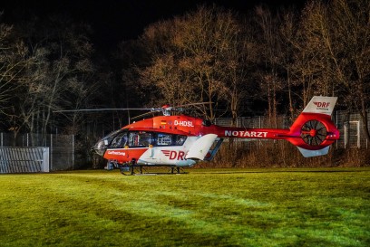 Kirchheim/ Teck: Mann nach Gasverpuffung mit Rettungshubschrauber in Klinik