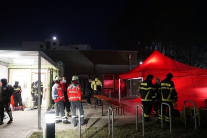 Goeppingen: Grossbrand in Tiefgarage -  800 000 Euro Schaden