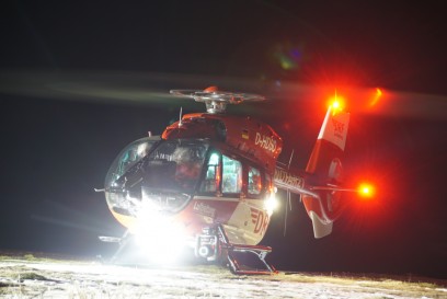 Breitenstein: Person stuerzt mehrere Meter in die Tiefe- Rettungshubschrauber im Einsatz