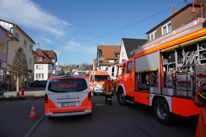 Uhingen: Medizinischer Notfall fuehrt zum Verkehrsunfall