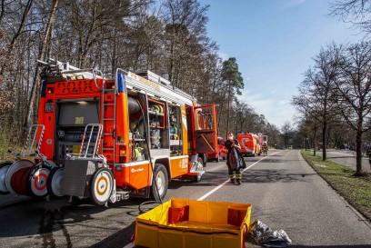 Sindelfingen-Maichingen: Gefahrguteinsatz nach Wasserrohrbruch in der Waldsauna