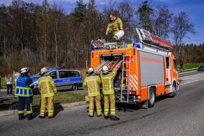 Esslingen: Von Sonne geblendet - zwei Leichtverletzte