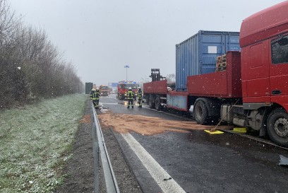 Moeglingen: LKW Unfall auf der A81