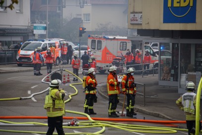 Murrhardt: Brand eines Mehrfamilienhauses