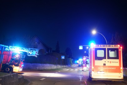 Albershausen: Akku loest Brand aus - Eine leichtverletzte Person