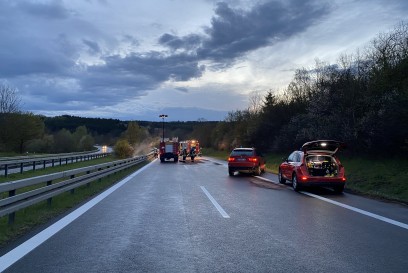 Hechingen: Medizinisches Problem fuer zu Unfall auf der B27
