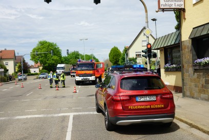 Suessen: Schwerer Kreuzungscrash auf der alten B10