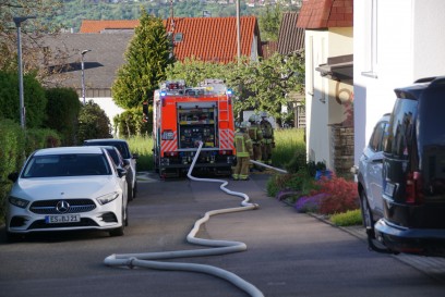 Esslingen-Berkheim: Trockner in Brand geraten