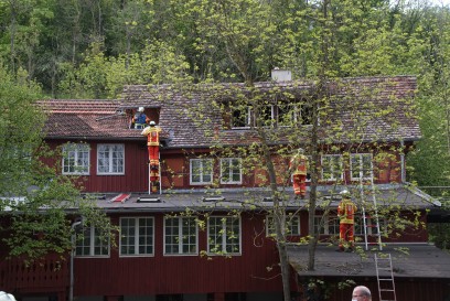 Leonberg-Hoefingen: Brand im Dachgeschosswohnung