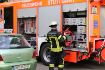 Stuttgart-Ost: Brand in Tiefgarage 