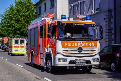 Esslingen: Heimrauchmelder ruft Feuerwehr auf den Plan