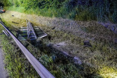 Kirchheim/A8: Autofahrer schlaeft Nicht mehr steuern konnte ein 21-Jaehriger sein Fahrzeug