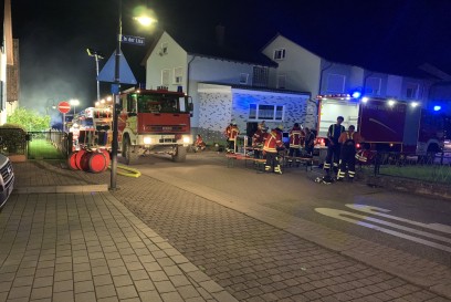 Koenigsbach: Brand im Keller eines Wohnhauses