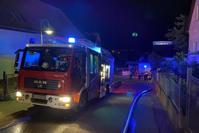 Koenigsbach: Brand im Keller eines Wohnhauses