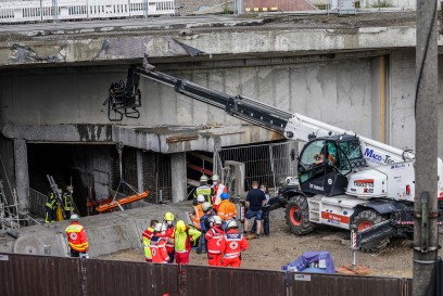 Stuttgart: Bei Arbeitsunfall toedlich verletzt