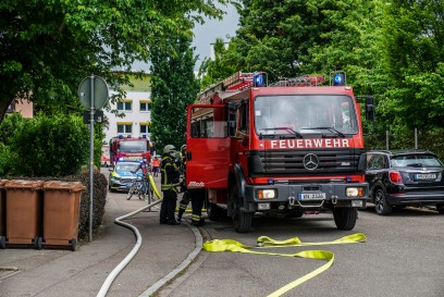 Weinstadt-Benzach: Essen auf dem Herd loest Feuerwehreinsatz aus